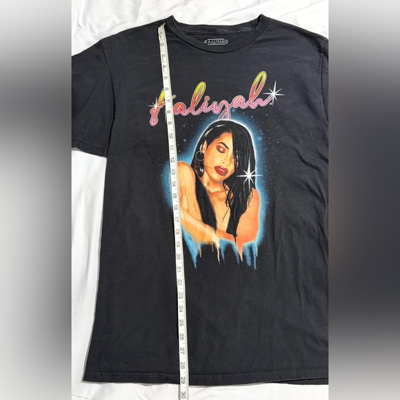 Black Graphic T-Shirt with Colorful Design - Picture 5 of 6